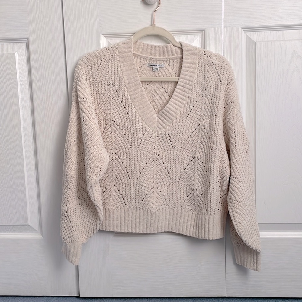 American eagle cropped sweater